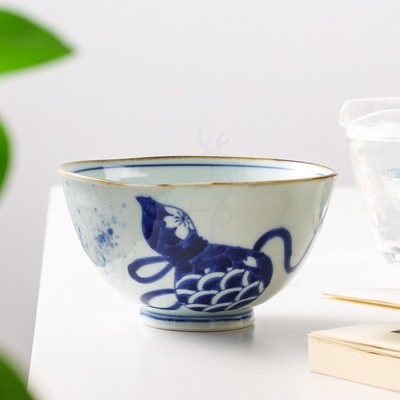 日本进口伊万里烧陶瓷纯手工碗