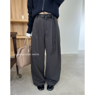 休闲裤 广州十三行冬季 二批爆款 延续加厚宽松裤 MAR 3553 T台