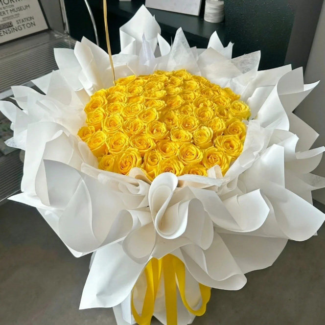 黄玫瑰同城配送可指定时间