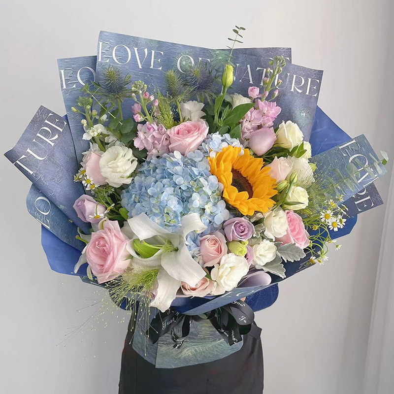 520北京鲜花速递同城送向日葵鲜花送女友生日杭州天津上海送花