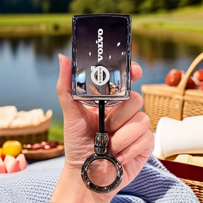 22-24款沃尔沃C40PRO车钥匙套高档全包外壳保护套男女士钥匙扣链