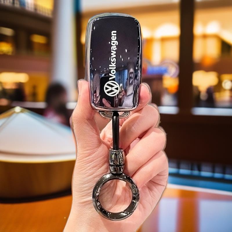 11-18款大众速腾车钥匙套高档外壳保护套男女士专用车钥匙扣老款