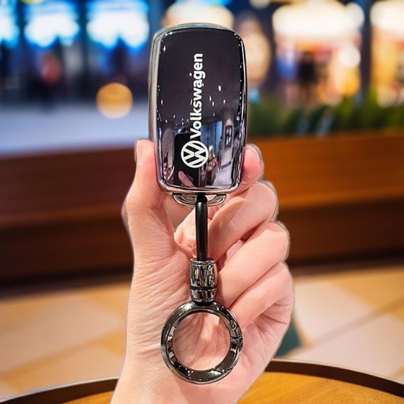 14-17款大众朗境车钥匙套高档外壳保护套男女士专用车钥匙扣老款
