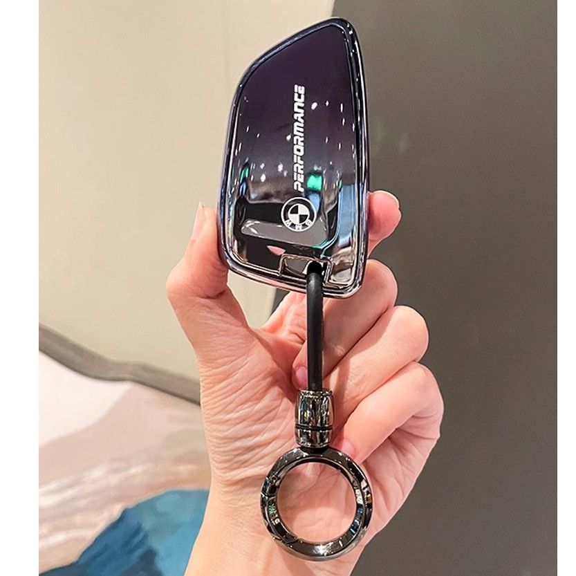 17-21款宝马7系730Li/740Li汽车钥匙套高档全包保护套专用钥匙扣