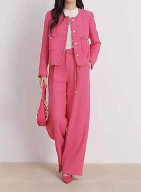 现货 音影儿2025年秋季新款珂家同款气质小香风西装套装KB00443W0