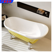 亚克力贵妃独立式 浴盆双层保温 泡澡小户型网红家用成人浴缸欧式