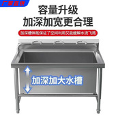 不锈钢拖把池水槽商用洗拖布池家用落地水池商用家用学校拖把水池