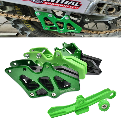 适用川崎KX250F 450F KLX450R导链器链拖平叉胶防撞保护改装摩托