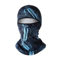 Summer ice silk headgear, men's cycling and fishing sun protection headscarf, welder's face mask, neck guard all-in-one hat, helmet inner lining thumbnail 8