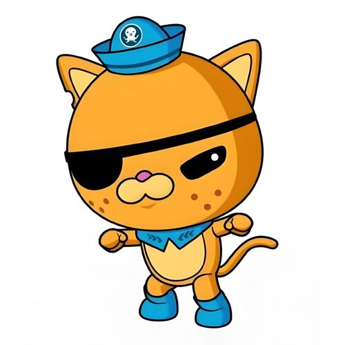 新款海底小纵队卡通烫画热转印