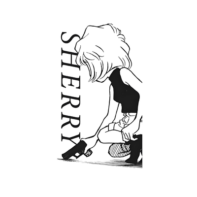 名侦探柯南柯式白墨烫画贴热转印