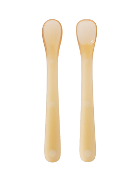 宝宝硅胶大勺子小新生婴儿喂水吃饭软头勺喂奶果泥辅食勺儿童餐具