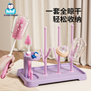 奶瓶清洗刷置物架婴儿水杯子晾干架子宝宝多功能可插拆卸收纳神器