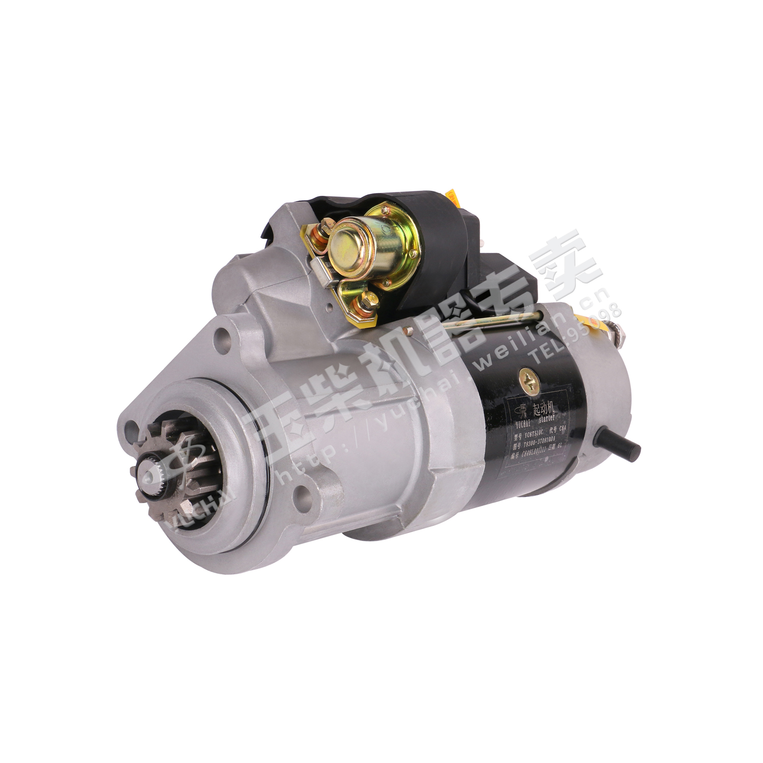 玉柴船用起动机启动马达玉柴