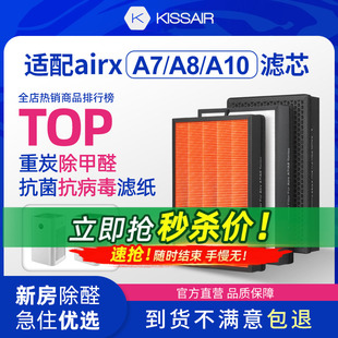 A8S过滤网AF806 A8P A7F 801 A10 适配airx空气净化器滤芯A7