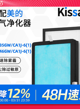 适配美的COLMO新风空调滤芯KFR-35GW/26/46CA1J过滤网