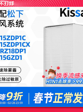 适配松下新风机过滤网FY-15ZDP1C高效除甲醛除霾除PM2.5过滤芯