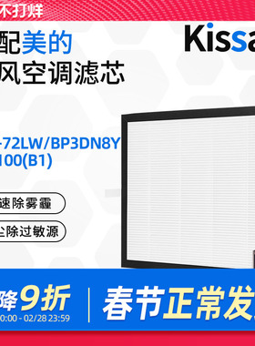 适配美的COLMO立式柜机FC/KFR-72LW新风空调CA1F加湿滤网CA1Z/CA1