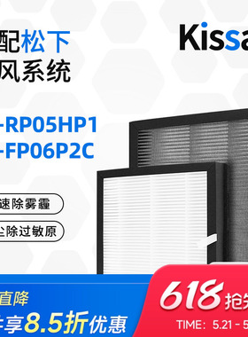 适配松下新风壁挂换气机PM2.5滤芯FV-RP05HP1 FP06P2C滤网06GPHP1
