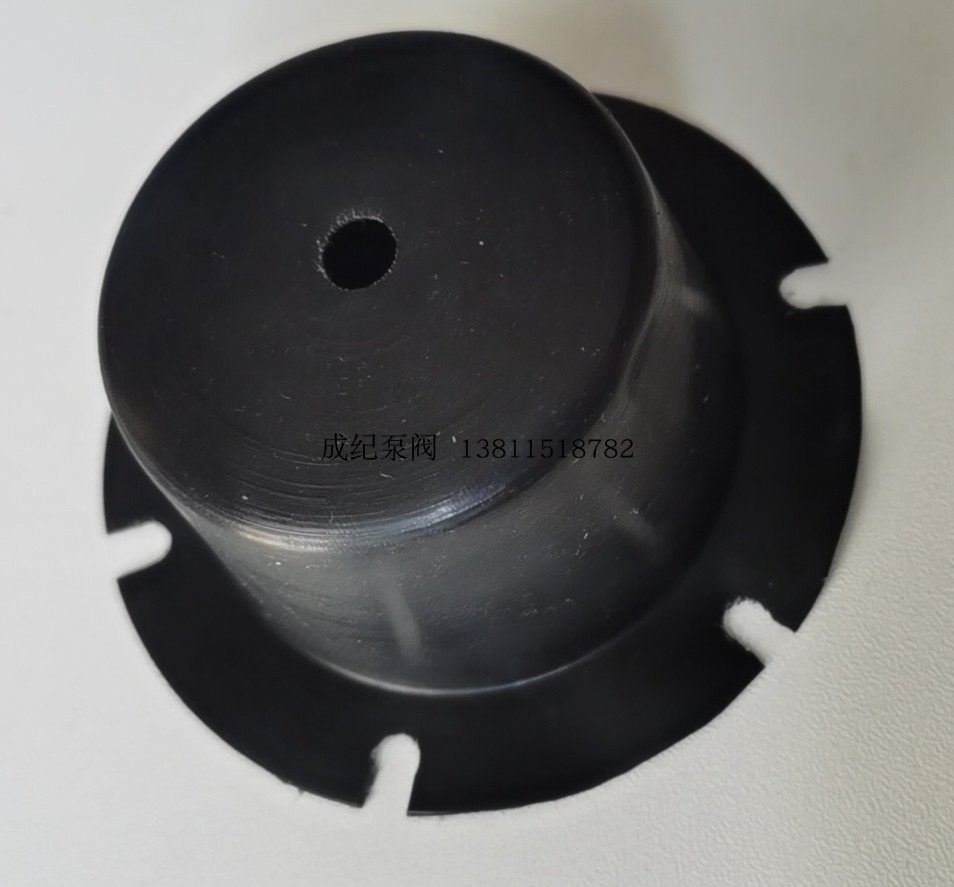 成纪空压机气缸膜片伺候气缸隔膜膜片82mm调节阀垫片隔膜片皮碗