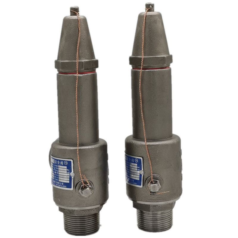 a22w-16p不锈钢弹簧式安全阀氧气锅炉储气罐蒸汽自动可调节泄压阀