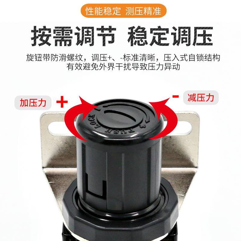 气动调压阀gr200-08气压调节阀gr00-10空压机gr400-15空气减压阀