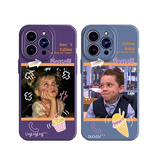 谭松韵同款适用苹果14手机壳11Pro max菲林硬壳iPhone13新款12欧美男孩女孩vivos17情侣iqooneo8个性x华为p40