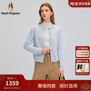 新款 羊绒毛衣2025冬季 暇步士女装 保暖舒适针织开衫 品质山羊绒