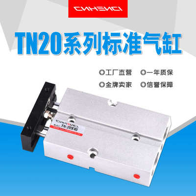 SMC型双杆双轴气缸TDA/TN20-10/20/30/40/50/60/70/80/90/100气动