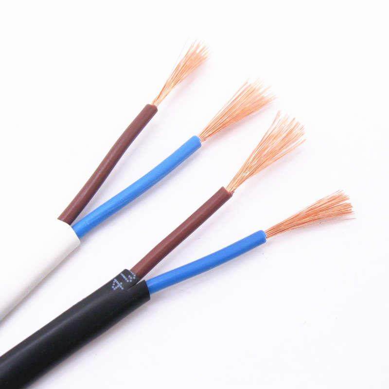 起帆RVVB2芯0.5/0.75/1/1.5/2.5平方护套线扁平软电线国标无氧铜