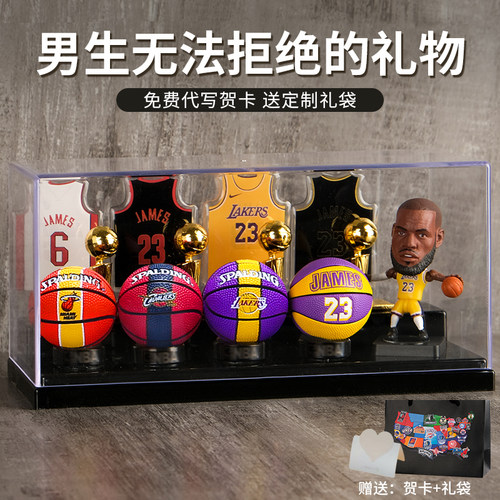 美国科比詹姆斯库里手办礼物