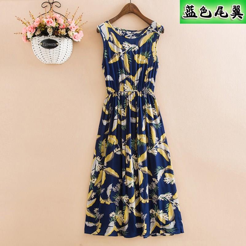 韩版女纯棉花色背心裙棉绸连衣裙波西米亚长裙度假裙沙滩裙棉布裙|msdalam kategori Butik wanita / wanita, pakaian - dari Buy2taobao.com untuk memberikan perkhidmatan ejen Taobao profesional membeli