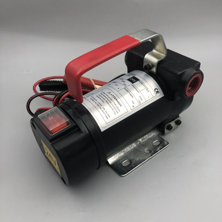 12v 24v 220v电动加油泵直流柴油泵输油泵自吸油泵吸油泵微型抽油