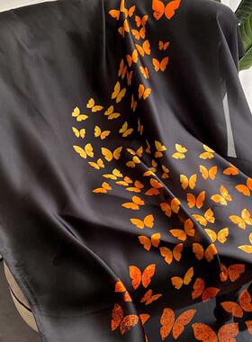 luxury brand women scarf fashion print silk scarves summer s