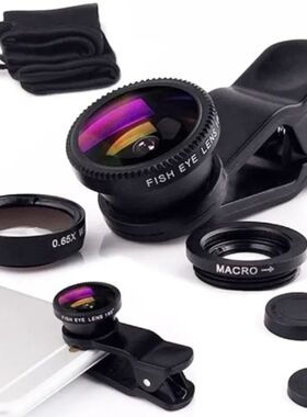 iPhone 14的3in1鱼眼镜头广角微相机镜头
