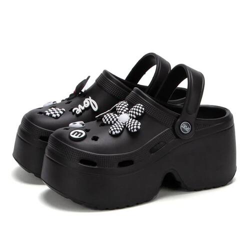 Women Chunky Platform Sandals 2024 Summer Soft Thick Sole Di