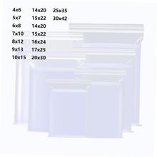 Zip Lock Plastic Bags Transparent Packaging Poly Ziplock Bag