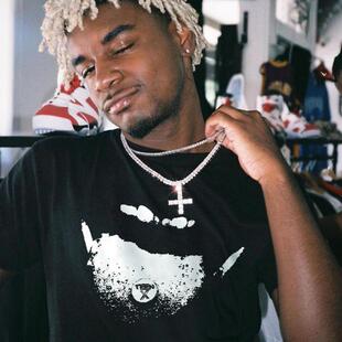 Ken Carson Teen X欧美Hip-Hop覆古新潮Hip-Hop男士宽松圆领短袖t