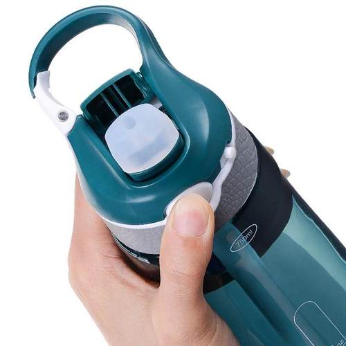 750ml Sports Water Bottle with straw For Camping Hiking Outd