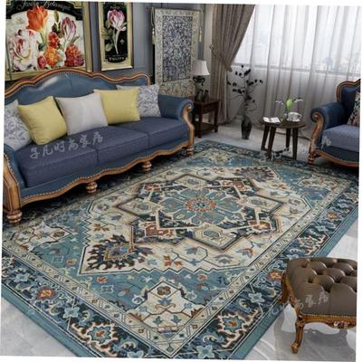 Turkish Persian ethnic style carpet printing living door mat