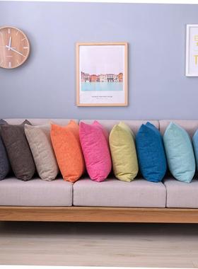 Overstuffed linen, throw pillows, oversize cushions, SOFA SO