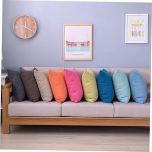 Overstuffed linen, throw pillows, oversize cushions, SOFA SO