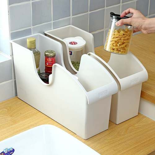 厂家日式厨房置物架收纳锅盖架调料架多功能浴室化妆品收纳整理盒