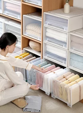 台州市椒江鹤轩塑料制品厂（两件起包邮）抽屉式收纳箱多层储物箱