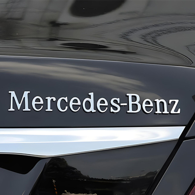 梅赛德斯奔驰字母贴车标MercedesBenz汽车英文尾标英文标原厂品质