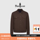 男高级感复古工装 比音勒芬秋冬季 翻领夹克外套厚 18针澳洲羊毛