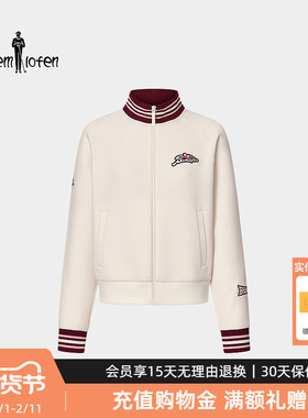 【Hattie海蒂联名系列】比音勒芬2025秋冬新款女时尚针织夹克外套