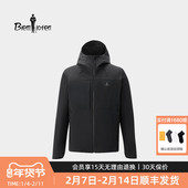 防护保暖 比音勒芬果岭软壳Plus2025秋冬男户外软壳衣夹克外套