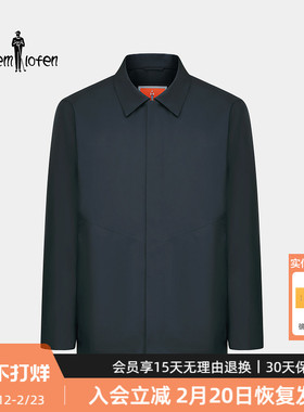 【Polartec阿尔法棉】比音勒芬冬季男轻商务翻领夹克保暖棉服外套