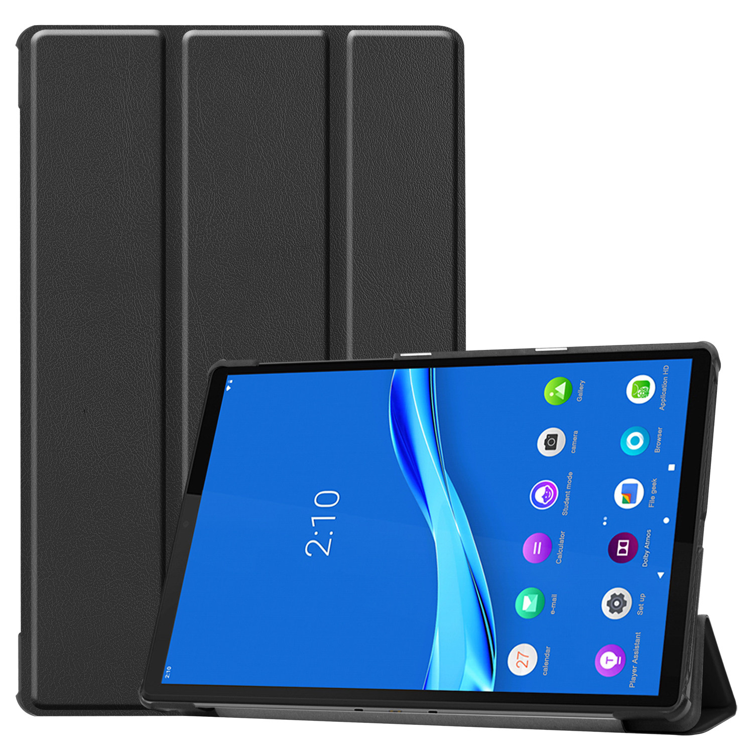 适用联想lenovo M10FHD PLUS平板壳M10FHDPLUS全包tb-x606f保护套tb一x616m防摔tbx606x翻盖支架全包电脑外壳